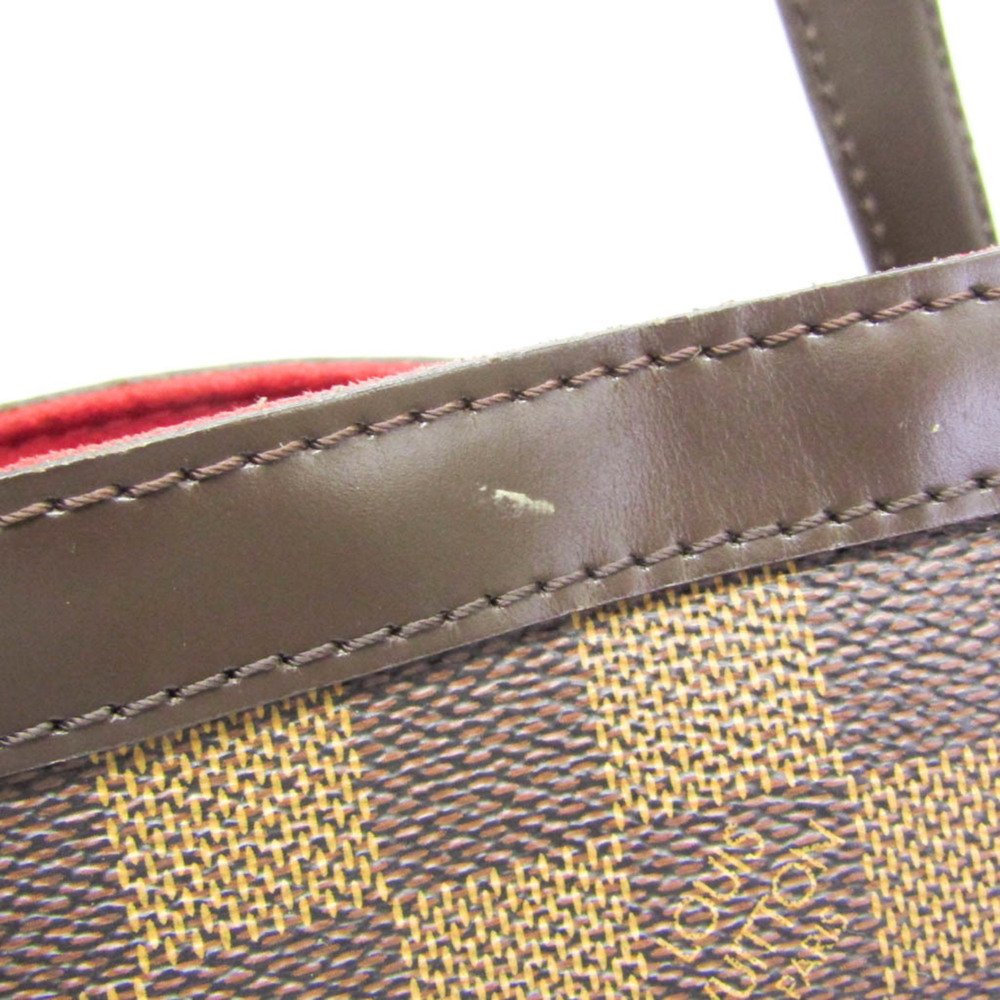 LOUIS VUITTON Authentic Brown Damier Shoulder Bag - Picture 8 of 16
